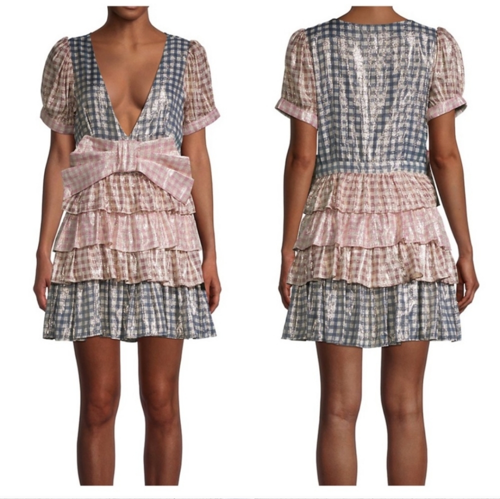 NWT LoveShackFancy Lucinda dress in multi